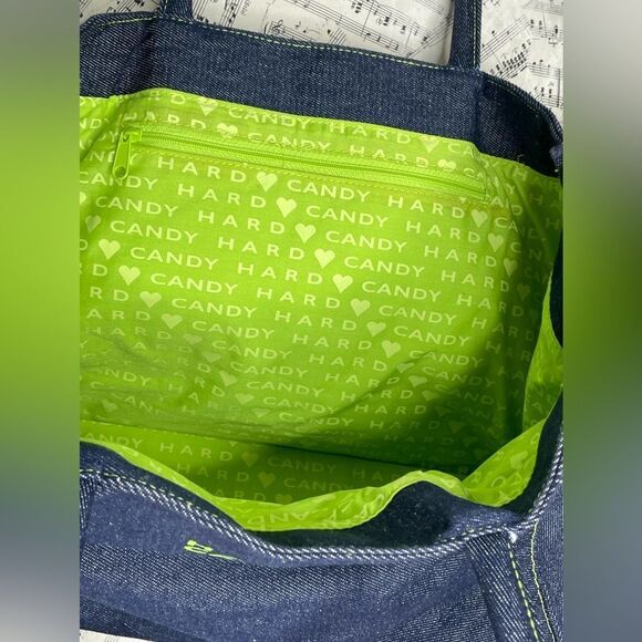 HARD CANDY Vintage Y2K Denim Tote - Picture 4 of 4